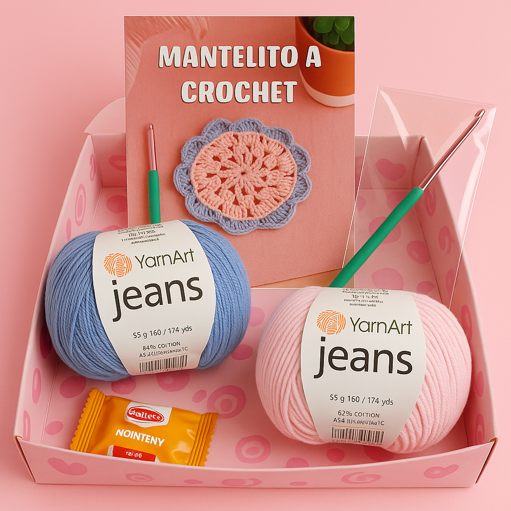 Kit Mantelito a Crochet