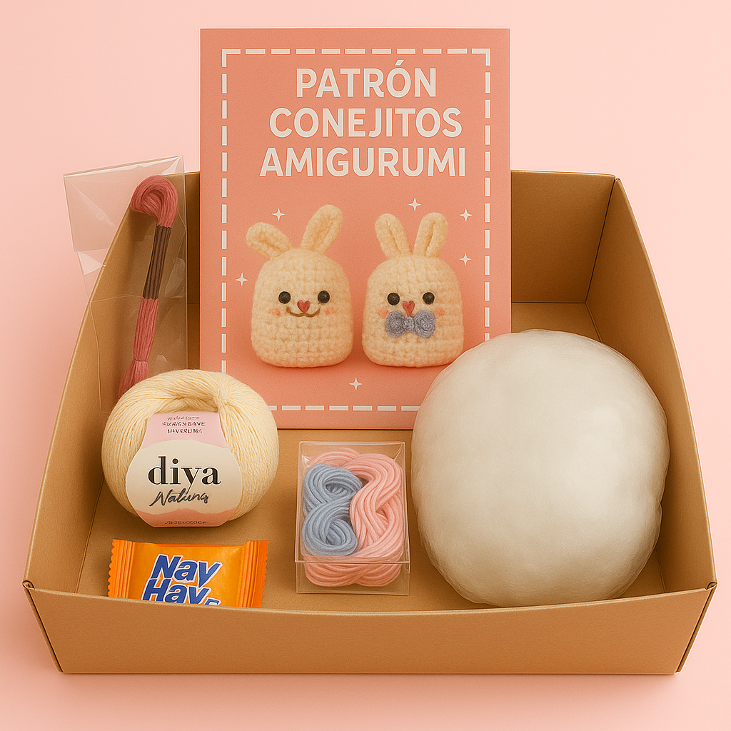 Kit Amigurumi - Conejitos